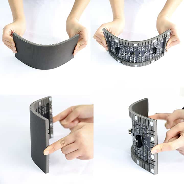 ¿La pantalla LED de interior flexible se vuelve más frecuente en varias aplicaciones?